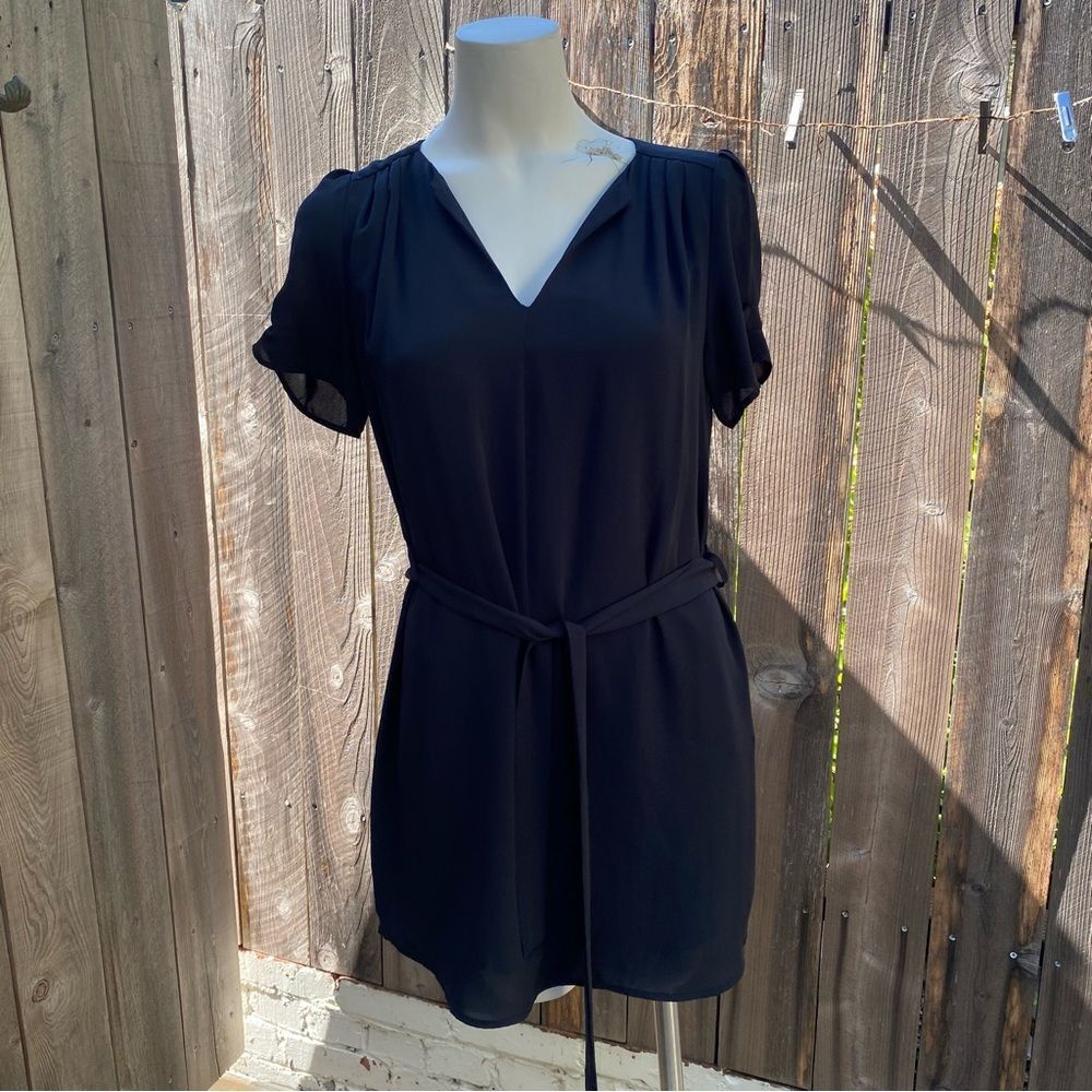 Mason Jules Black Short Sleeve mini  Dress size small